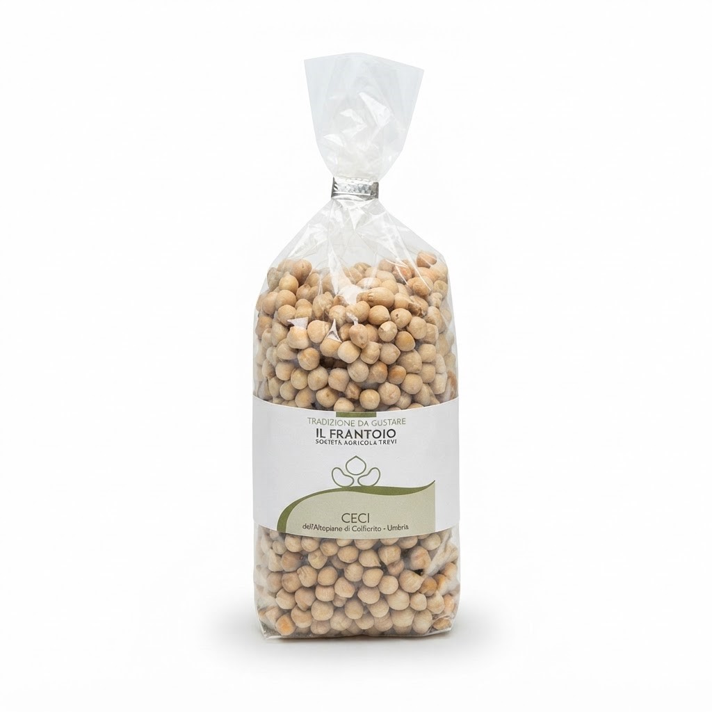 Ceci dell'Altopiano di Colfiorito - Umbria 500g - Il Frantoio | Olio Trevi Ceci dell'Altopiano di Colfiorito - Umbria 500g
