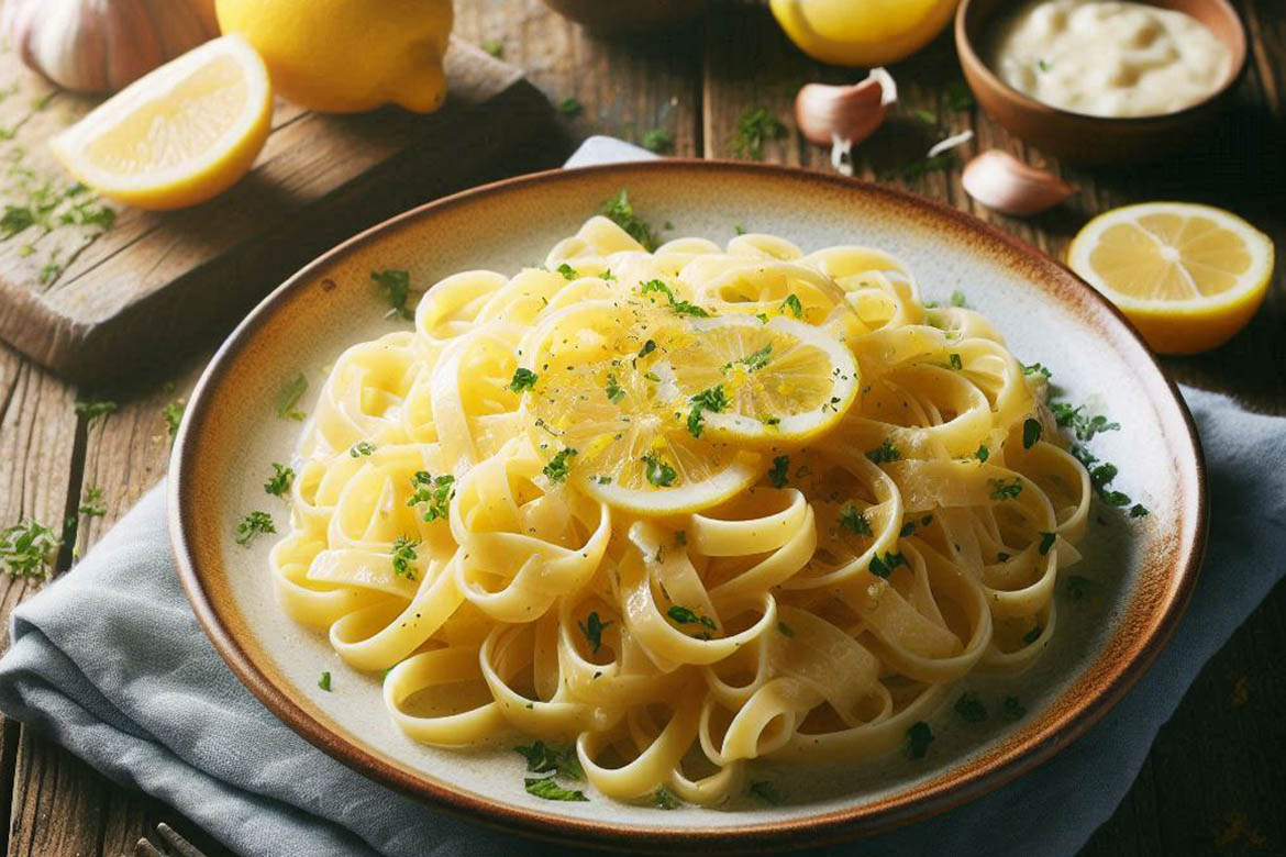 Tagliolini al limone per Natale